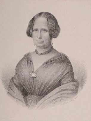 Bildnis von Louise Dahlmann (1800-1856)