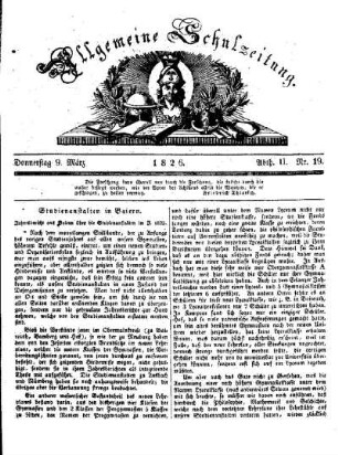 Studienanstalten in Baiern
