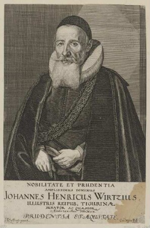 Bildnis des Johannes Henricus Wirtzius