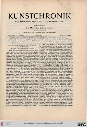 Heft 11 (3. Januar 1901)