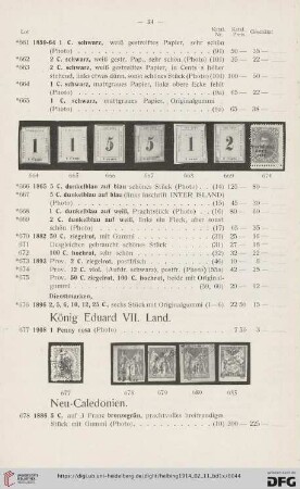Neu-Caledonien (Nr. 678-685)