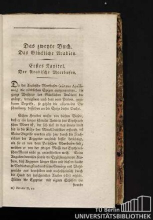 Erstes Kapitel. Der Arabische Meerbusen.