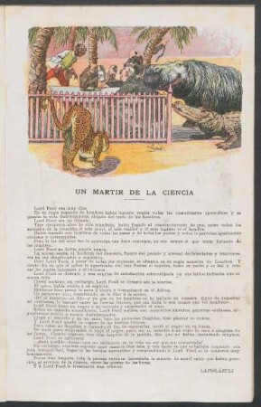 Un mártir de la ciencia