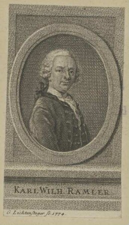 Bildnis von Karl Wilhelm Ramler