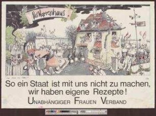 Das Narrenhaus : So ein Staat ist mit uns nicht zu machen wir haben eigene Rezepte !