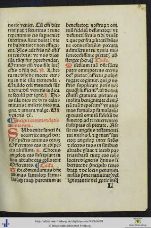Commendatio animarum