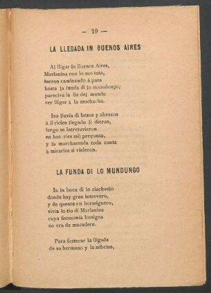 La llegada in Buenos Aires