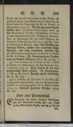 Herr von Premontval