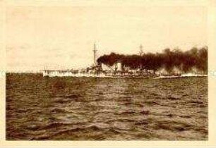 WHW-Postkarte: Unsere Marine in Krieg und Frieden - Schlachtkreuzer SMS "Moltke"
