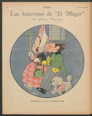 Las historietas de "El Hogar" : Rumbo a la Kermesse