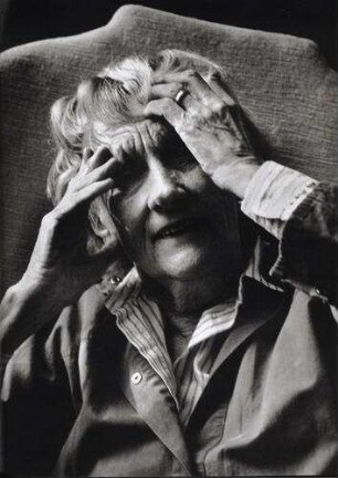 Astrid Lindgren (1907-2002; schwedische Schriftstellerin). Stockholm, 1991