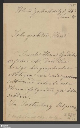 Nr. 135. Malten, Therese