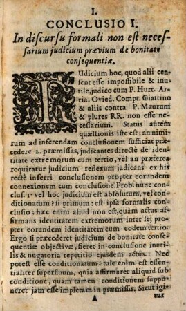 Conclusionum Selectarum Ex Praelectionibus Cursus Philosophici triennalis P. Alberti Castner Soc. Jesu Philosophiae Professoris Ordinarii Pars ..., Pars 2