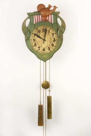 Wanduhr, Johann Jagemann, München, Lorenz Furtwängler Söhne, Furtwangen, um 1900