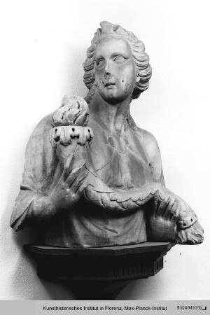 Vorläufer Christi : Frau mit Füllhörnern