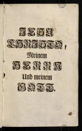 2r-2v, Jesu Christo, meinem Herrn und meinem Gott