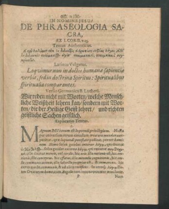 De Phraseologia Sacra