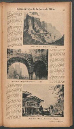 Escenografía de la Scala de Milán