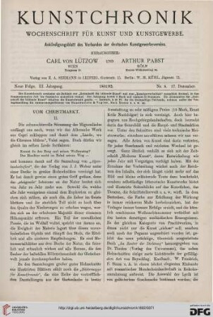 Heft 8 (17. Dezember 1891)
