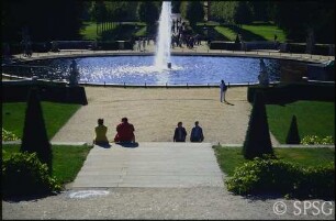 Potsdam, Park Sanssouci, Sanssouci-Terrassen.