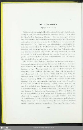 Metallarbeiten
