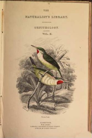 The Naturalist's Library, II. Ornithology, 10. Flycatchers