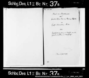Schuldforderung des Brandt von Münchhausen an die Gebrüder von Oheimb auf 649 Gulden
