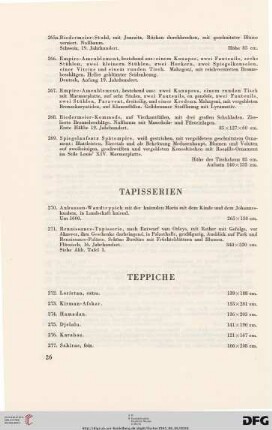 Tapisserien (Nr. 270-271)