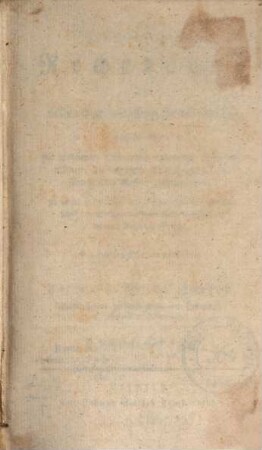 Die selbstlehrende Rechenkunst : oder vollständige Anweisung für alle Stände ... zu einem gründlichen und leichten Selbstunterrichte. 1. 1796. - X, 286 S.