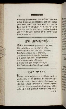 Der Bann
