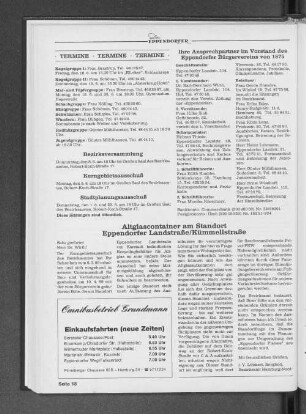 Bezirksversammlung