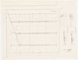 Firma Wella, Darmstadt Grünplanung: Technischer Plan, Detailschnitte 1:100, 1:10