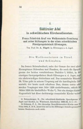 32-46 Südtiroler Adel in schwäbischen Kirchendiensten
