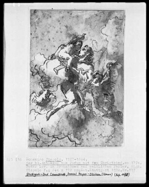 Der heilige Antonius von Padua mit dem Christuskind