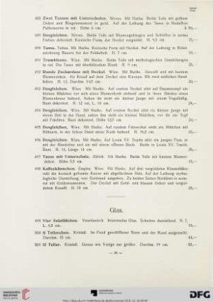 Glas (Nr. 499-556)