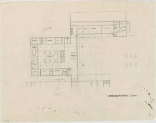 Grund, Peter; Wertheim; Gymnasium - Grundriss EG