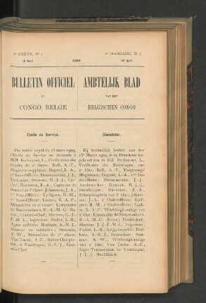 2e Année, No 7, 10 Avril 1909