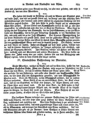 IV. Ebendesselben Beschreibung der Meerotter.