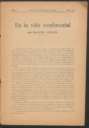 1919002300: En la vida sentimental