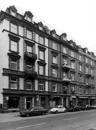 Mietshausgruppe; Frankfurt, Sandweg 8, Sandweg 10, Sandweg 12