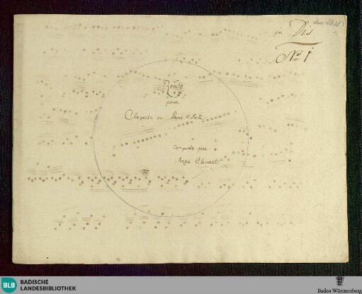 Sonatas. Excerpts - Don Mus.Ms. 283 : cemb; TysC 12/2/3