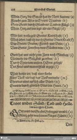 Trost wider Sünd, Tod und Helle