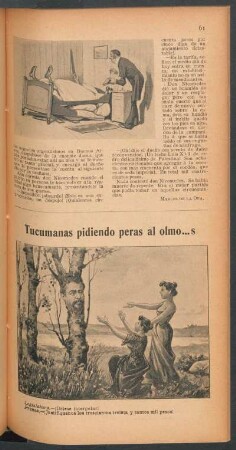 Tucumanas pidiendo peras al olmo...s - [Viñeta cómica]