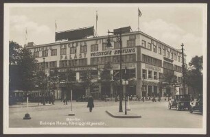 Ansichtskarte Europa Haus, Stresemannstraße [1/2]