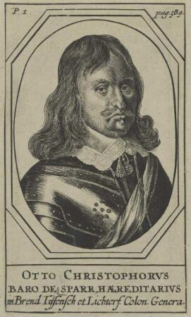 Bildnis des Otto Christophorvs de Sparr