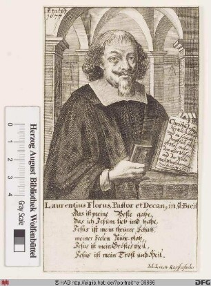 Bildnis Laurentius Florus