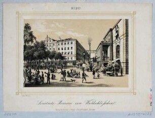 Brauerei und Restaurant "Zum Waldschlösschen" an der Bautzner Straße in Dresden