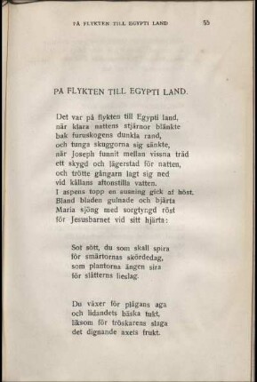 På Flykten Till Egypti Land.