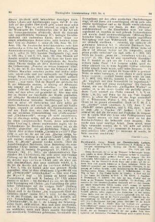 84-85 [Rezension] Buchwald, Georg, Neues zur Charakteristik Luthers