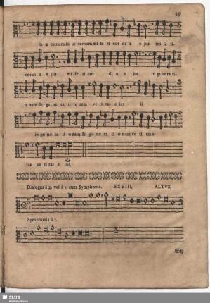 XXVIII. Sey gegrüsset Maria / Ave Maria